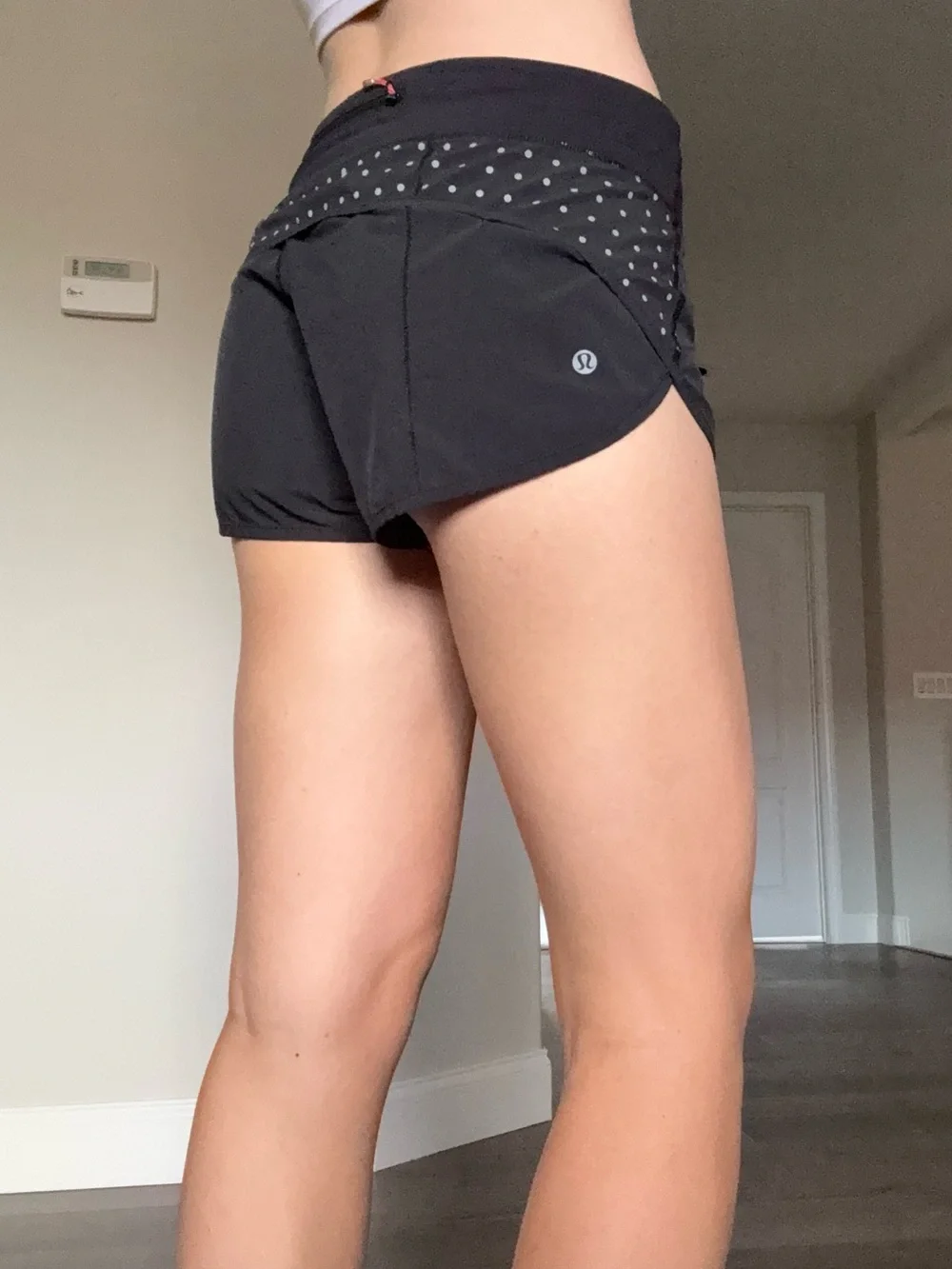 Lululemon Black Reflective Active Shorts